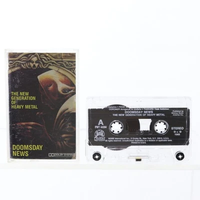 Doomsday News The New Generation Of Heavy Metal Cassette Tape 1988 - Image 1 of 2