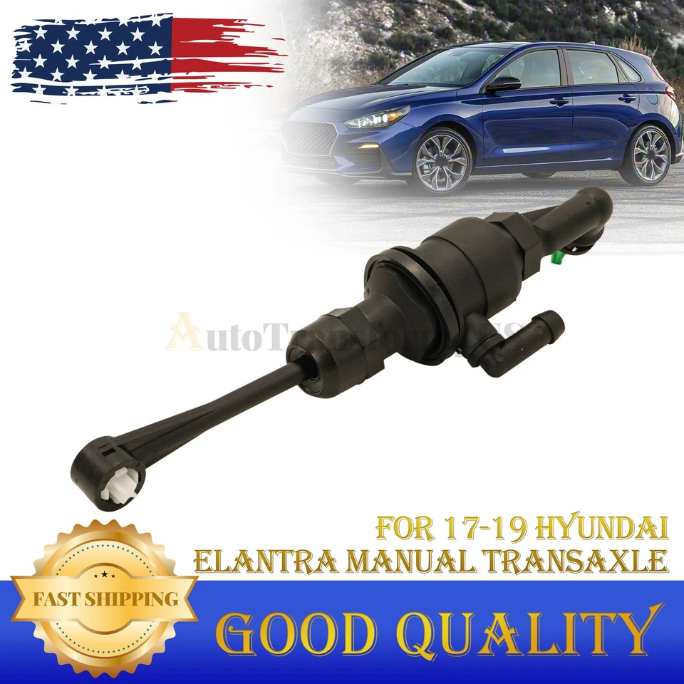 NEW Clutch Master Cylinder For 17-19 Hyundai Elantra Manual Transaxle 41600F2000 Foto 1 de 4