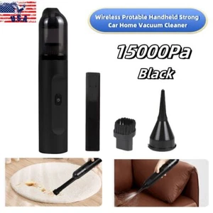 Wireless Portable Handheld 15000Pa Strong Powerful Car Home Vacuum Cleaner - Picture 1 of 19