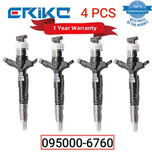 095000-6760 Injector Assy Fuel 23670-30140 Common Rail Injection for TOYOTA - Foto 1 di 6