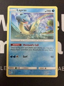 Pokemon - Lapras 36/236 - Unified Minds - Uncommon - Near Mint - Picture 1 of 1