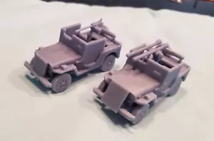 28mm/ 1:56 WW2 Resin American Armoured Jeep - Picture 1 of 1