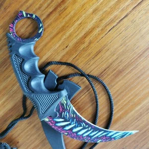 CSGO Karambit Counter Strike Knife out door knife camping knife idea for gift #8 - Picture 1 of 3