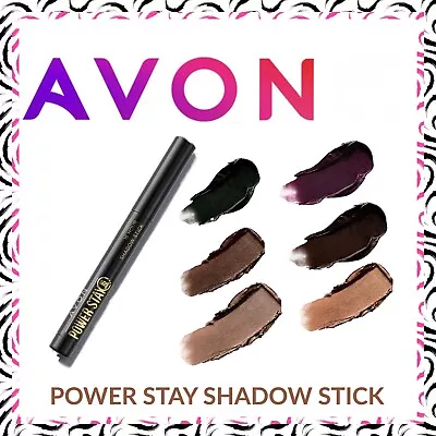 Avon Power Stay Shadow Stick  ~ Choose your Shade ~  New ~ Eyeshadow - Free P&P - Image 1 of 4