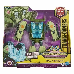 Hasbro Transformers Cyberverse Adventures Energon Armor Rack'N'Ruin en stock - Imagen 1 de 4