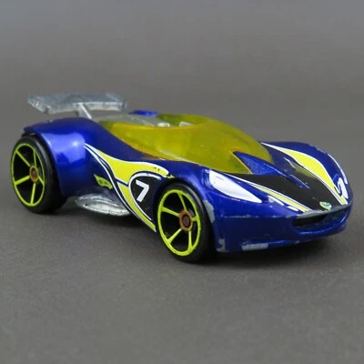 Hot Wheels автомобиль - Lotus Concept трек звезды синий - 2011 Mattel литой 1:64 - Изображение 1 из 4