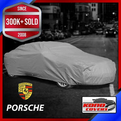 PORSCHE [OUTDOOR] CAR COVER ?? 100% Waterproof ?? 100% All-Weather ?CUSTOM?FIT - Image 1 of 4