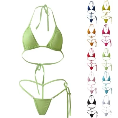 Lingerie Set Swimwear Thong Thongs Bra Set Bra+G-string G-String Set Bra - Bild 1 von 4