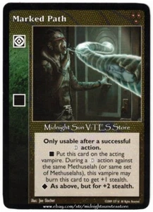 Marked Path Heirs to the Blood V:TES VTES Vampire CCG - Imagen 1 de 1