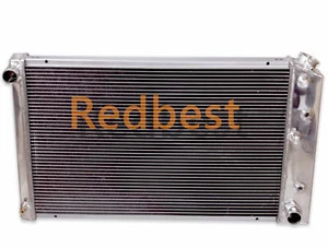 #161 3Row Aluminum Radiator For 1965-74 Cadillac DeVille 71 72 Chevy Biscay 28"W - Foto 1 di 9