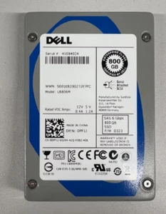 Dell DPF1J Dell Enterprise 800GB 6G 2.5" SAS SSD LB806M - Imagen 1 de 2
