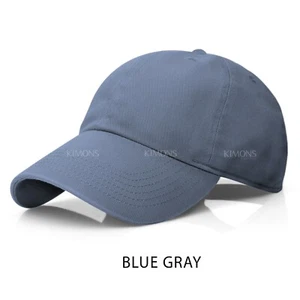 Cotton Baseball Cap Ball Dad Hat Adjustable Plain Solid Washed Men Washed PC - Picture 1 of 177