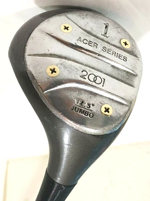 Acer Series 2001 Jumbo 1 Driver 12.5° Golf Club Graphite long 46" 7/16Royal Grip - Image 1 of 4