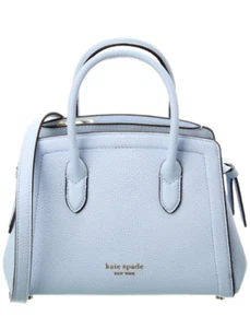 Kate Spade - Knott - Mini Leder Umhängetasche/Umhängetasche - Wasserfallblau - Neu mit Etikett - $ 298 - Bild 1 von 11
