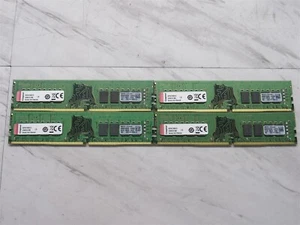 64GB 4x16GB Kingston Desktop Unbuffered UDIMM RAM DDR4 2133MHZ KCP421ND8/16 - Picture 1 of 2