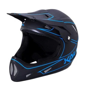 Casco completo de bicicleta Kali Protectives Alpine Rage negro mate/azul, XL - Imagen 1 de 1