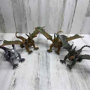 Mega Blocks Dragons Set of 4 Incomplete - Picture 1 of 5