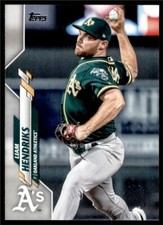 2020 Topps Series 1 Base #194 Liam Hendriks - Oakland Athletics