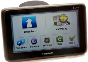 TomTom GO LIVE 2535M 5" LCD GPS USA/Canada/Mexico LIFETIME MAPS + HD TRAFFIC - Picture 1 of 6