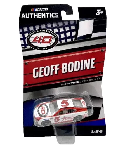 2024 Authentics Geoff Bodine #5 Hendrick 40th Anniversary 1:64 FREE SHIPPING! - Image 1 of 1