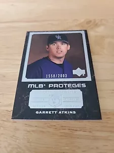 2003 Upper Deck Classic Portraits Colorado #180 Garrett Atkins RC $$$ - Picture 1 of 2