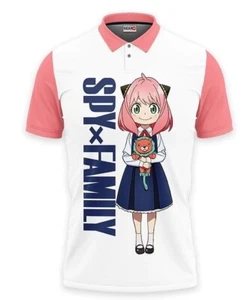 SPYxFAMILY Anime Manga Polo Shirt Poloshirt Hemd t-shirt Kostüme Polyester - Picture 1 of 2