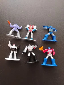 Jada Toys Transformers Die-Cast Mini Figure Lot of 6 Year 2023 - Picture 1 of 13