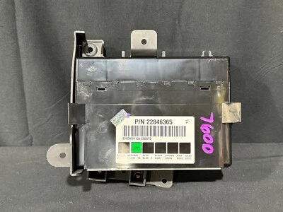 2013 GMC Sierra 2500 3500 6.6 Duramax Body Control Module 22846365 - Image 1 of 4