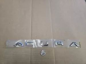 Acura OEM New NOS Chrome Letter Lettering Word Emblem Badge Logo Nameplate Name - Bild 1 von 3