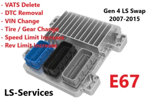 Gen 4 VATS Anti-theft Delete Service: 2007-2015 E67 LS Swap - Picture 1 of 1