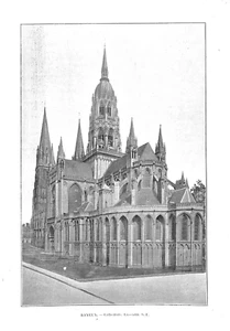 BAYEUX ( 14 ) LA CATHÉDRALE / ILLUSTRATION 1902 - Bild 1 von 1