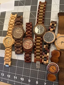 6 1/2 Wood Watches Bobo Bird Spgbk WW WeWood Narmi Ebony More - Picture 1 of 21