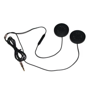 Motocykl Hełm Zestaw słuchawkowy HiFi Stereo Kabel Słuchawki Domofon - Zdjęcie 1 z 11