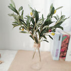 Artificial Fake Olive Leaves Olive Tree Branches Green Leaf Plants Home Deco.RI