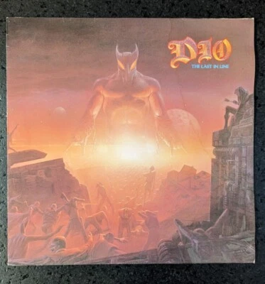 DIO The Last In Line Vinyl LP 1984 Holland 1st Press, Ronnie James VG Plays Nice - Image 1 of 4