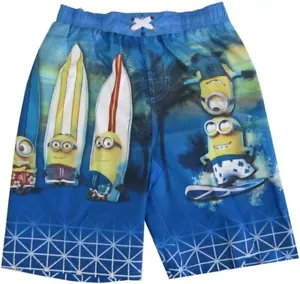 Baúles de natación Despicable Me ☆ para niños Surfing Minions ☆ talla XS - Imagen 1 de 3
