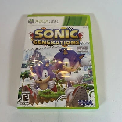 Sonic Generations (Microsoft Xbox 360) Complete, Nice Shape! - Image 1 of 4