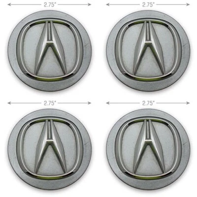 Center Caps Acura MDX TSX ZDX TL ILX Integra 44742-SZN-A00 原始设备制造商车轮 深灰色 — 第 1/2 张图片