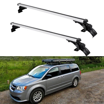 Portaequipajes de carga con barra transversal para techo de 48"" para Dodge Grand Caravan Foto 1 de 4
