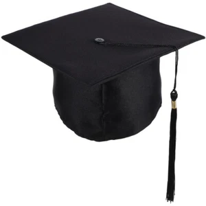 Adult Bachelor Graduation Caps with Tassels for Graduation Ceremony Party - Picture 1 of 12