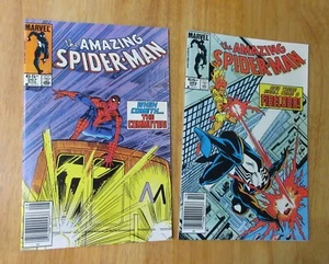 Lot of 2 *HTF Newsstand* AMAZING SPIDER-MAN! #267 (NM-/9.2), 269 (NM-/9.0) - Picture 1 of 6