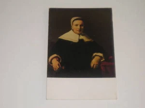 Postcard National Gallery Art A Women Holding A Pink  - Picture 1 of 1