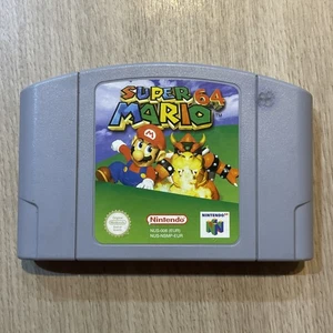 Cartucho de juego Super Mario 64 - Nintendo 64 N64 (PAL UK) - Imagen 1 de 4