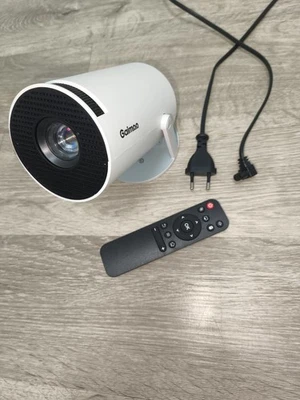 Wie Neu – Projektor / Gaimoo GM200 / Smart Beamer / Heimkino / Weiß / Schwarz - Bild 1 von 4