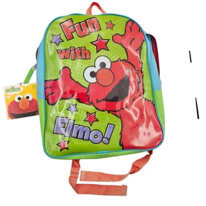 Sesame Street Elmo Backpack Kids Bag Fun With Elmo 2014 Fast Forward - Picture 1 of 19