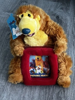 Bear In The Big Blue House Plush Disney Store Picture Frame Rare - Image 1 of 2