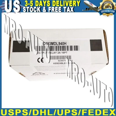 NEW in box GE Fanuc IC693MDL940H Output Module US Free TAX - Image 1 of 4