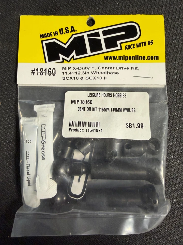 KIT DE ACCIONAMIENTO CENTRAL MIP-18160-X-DUTY-SCX10 & SCX10 II Foto 1 de 1