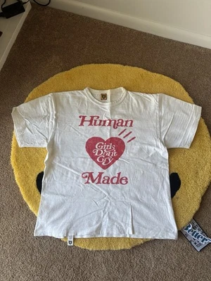 Human Made Verdy Girls Don't Cry Tee, Size Large, Made in Japan - Image 1 of 3