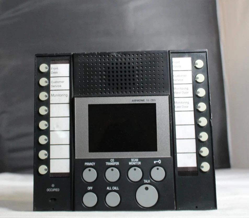 Aiphone AX-8MV Audio Master Intercom Station For AX Series Security System - Image 1 of 1